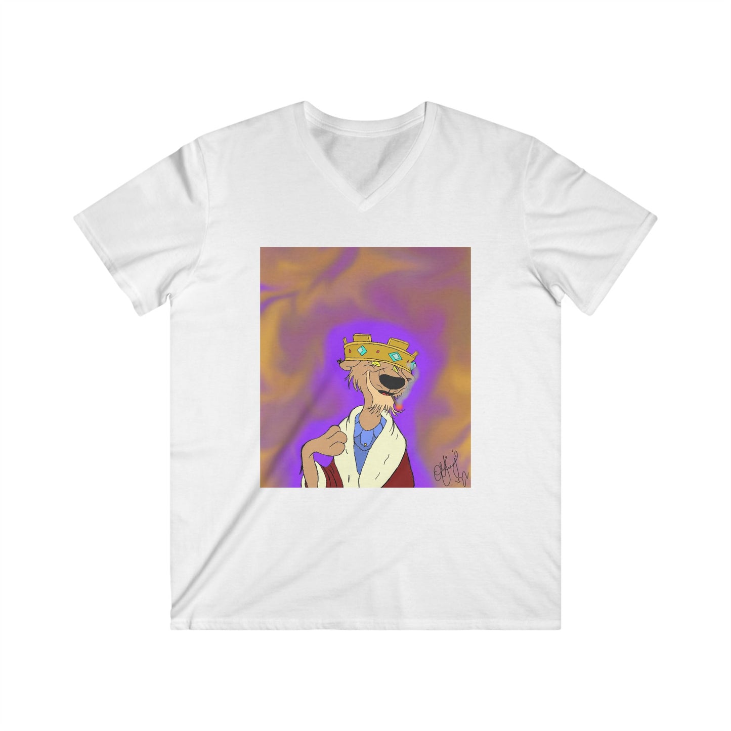 'The Prince Formerly Known as King John' V Neck T-Shirt