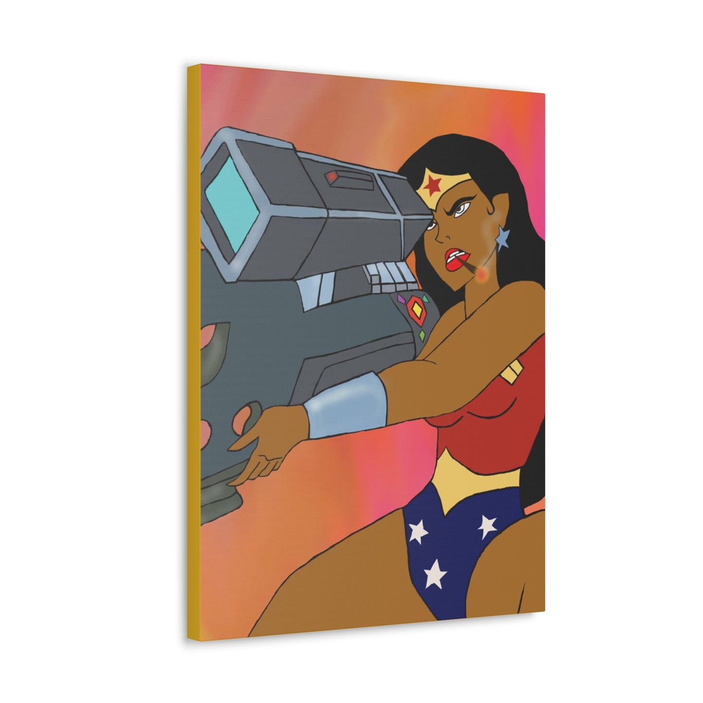 'Dirtyy Diana' canvas