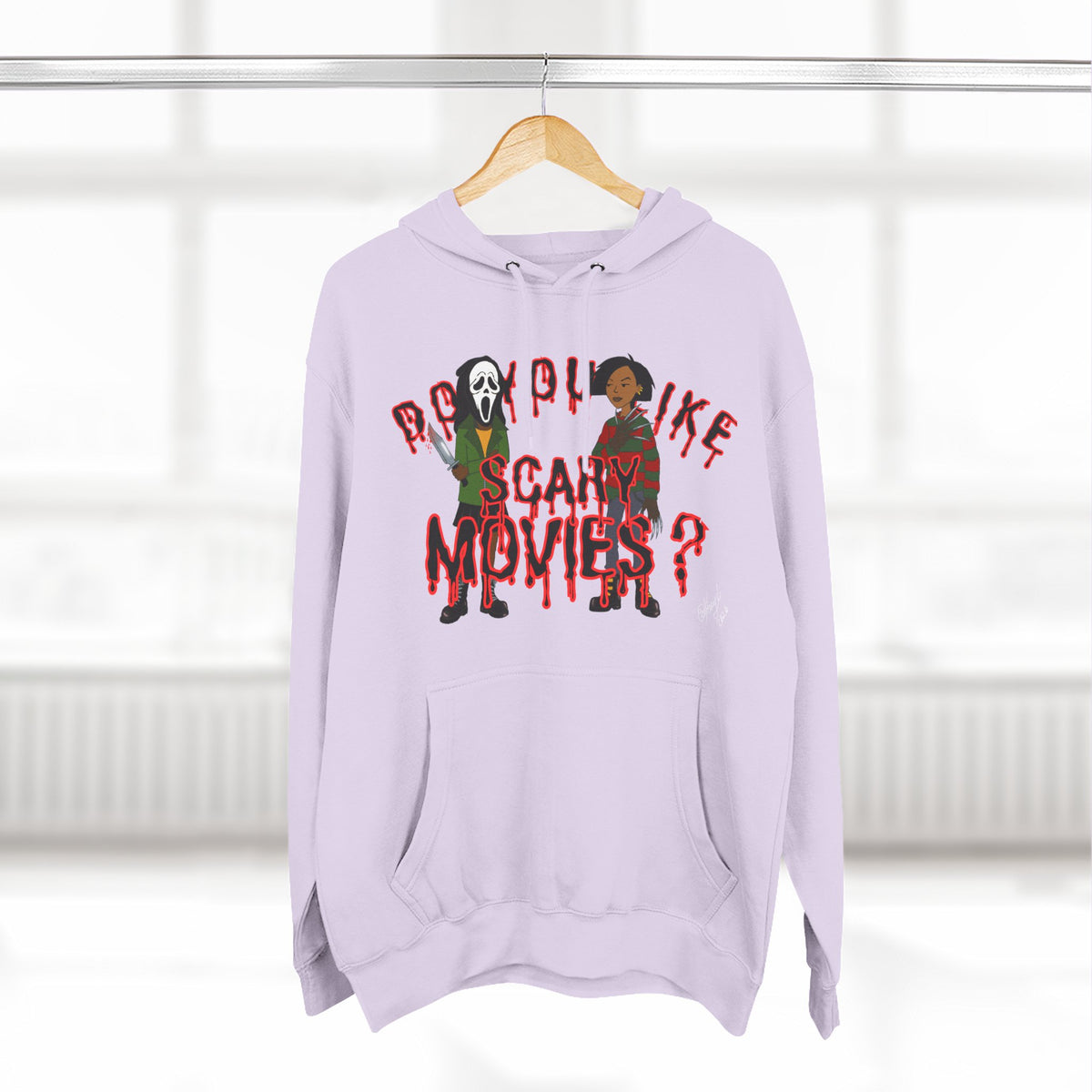 Daria Inspired Horror Movie Icons Hoodie | Okoye’s Artistry