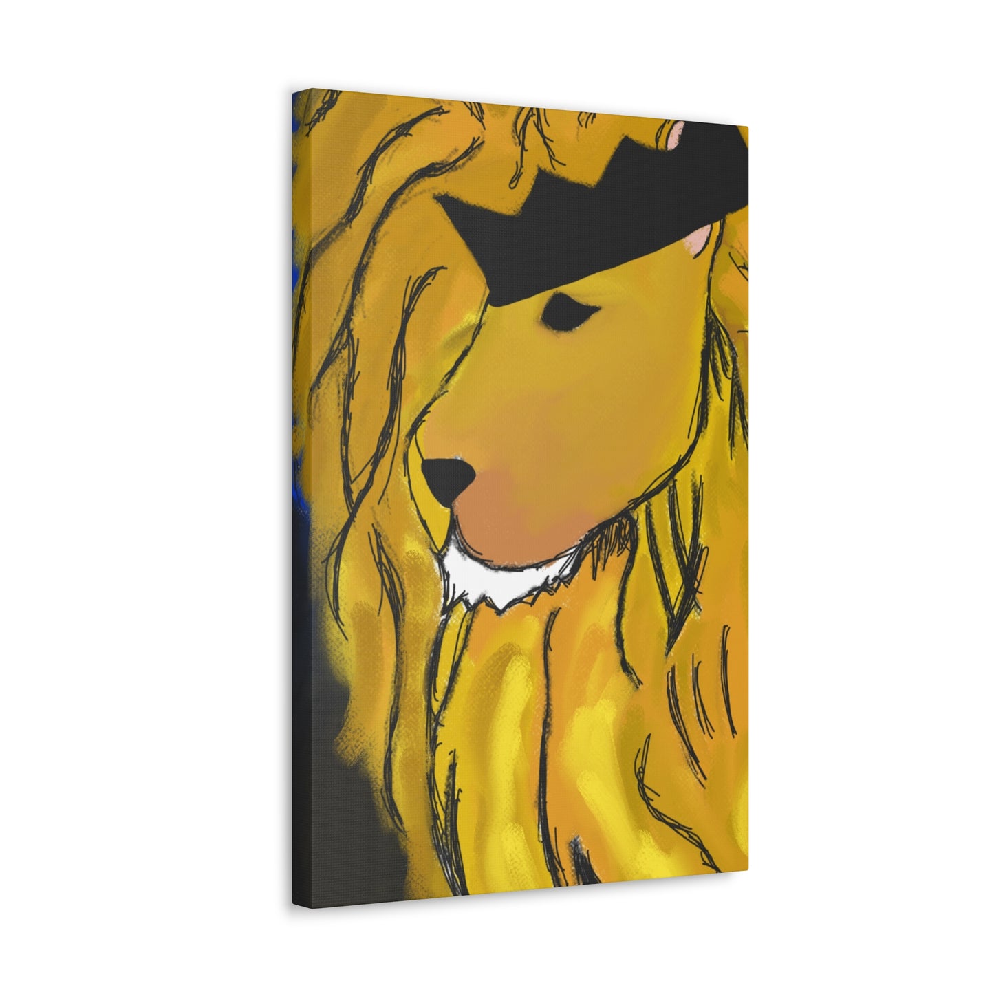 'What's a King Without a Crown?' Canvas