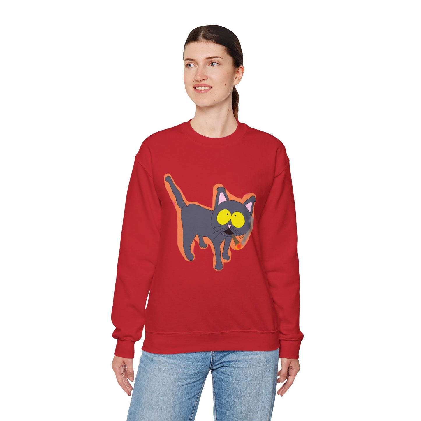 Mr. Kitty Crewneck Sweatshirt