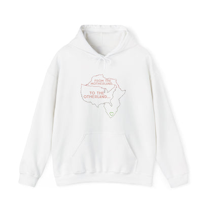 'Motherland to the Otherland' Hooded Sweatshirt