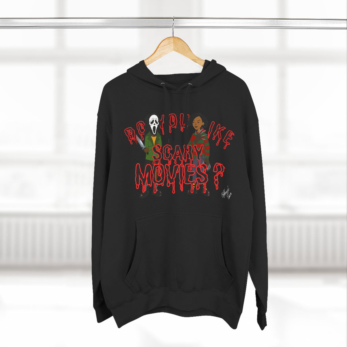 Daria Inspired Horror Movie Icons Hoodie | Okoye’s Artistry