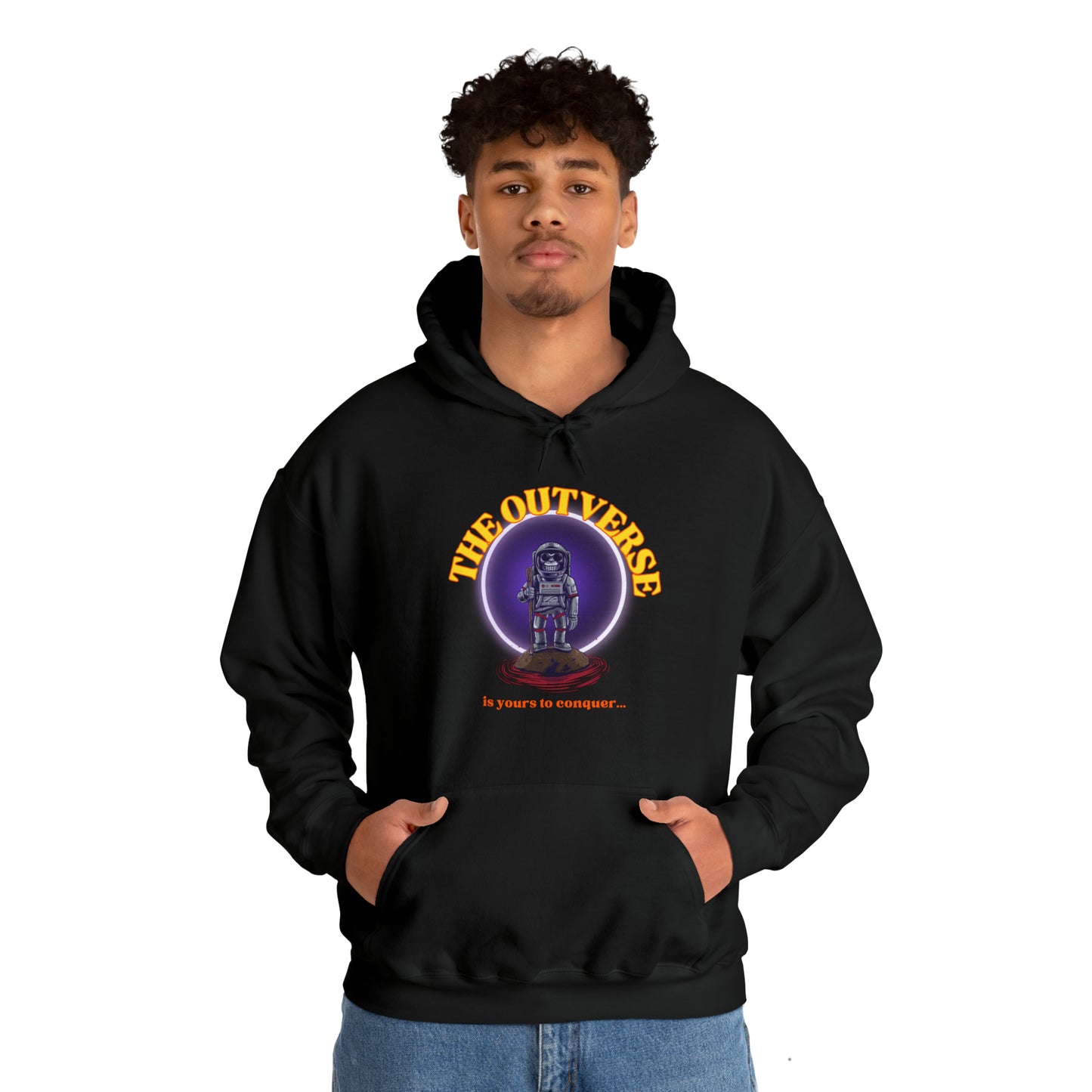 The Outerverse is yours.... Hooded Sweatshirt