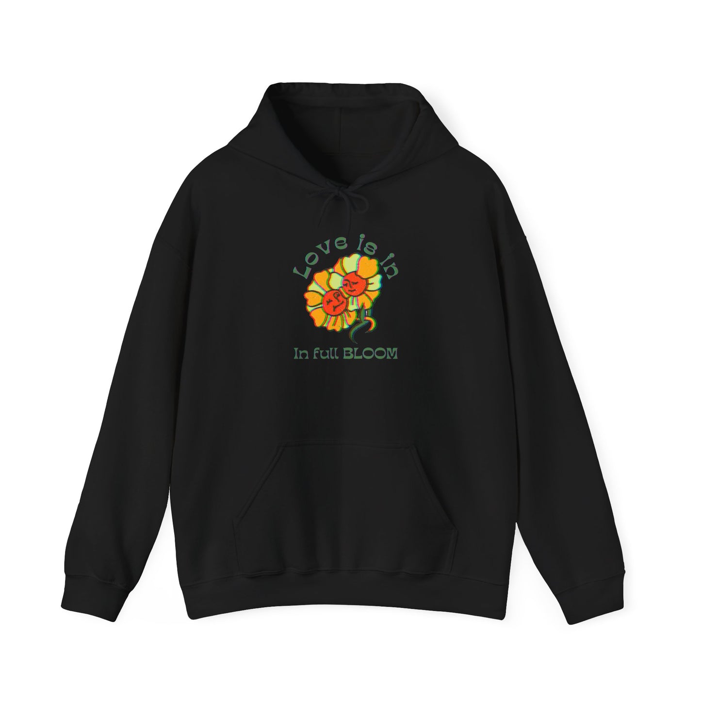 'Luv is in the air' Hooded Sweatshirt