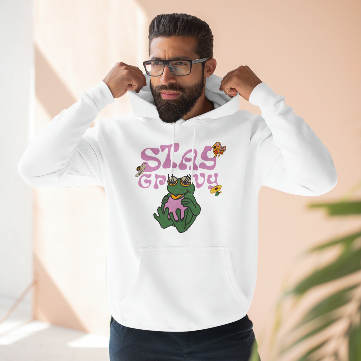 Stay groovy Pullover Hoodie