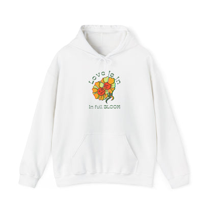 'Luv is in the air' Hooded Sweatshirt