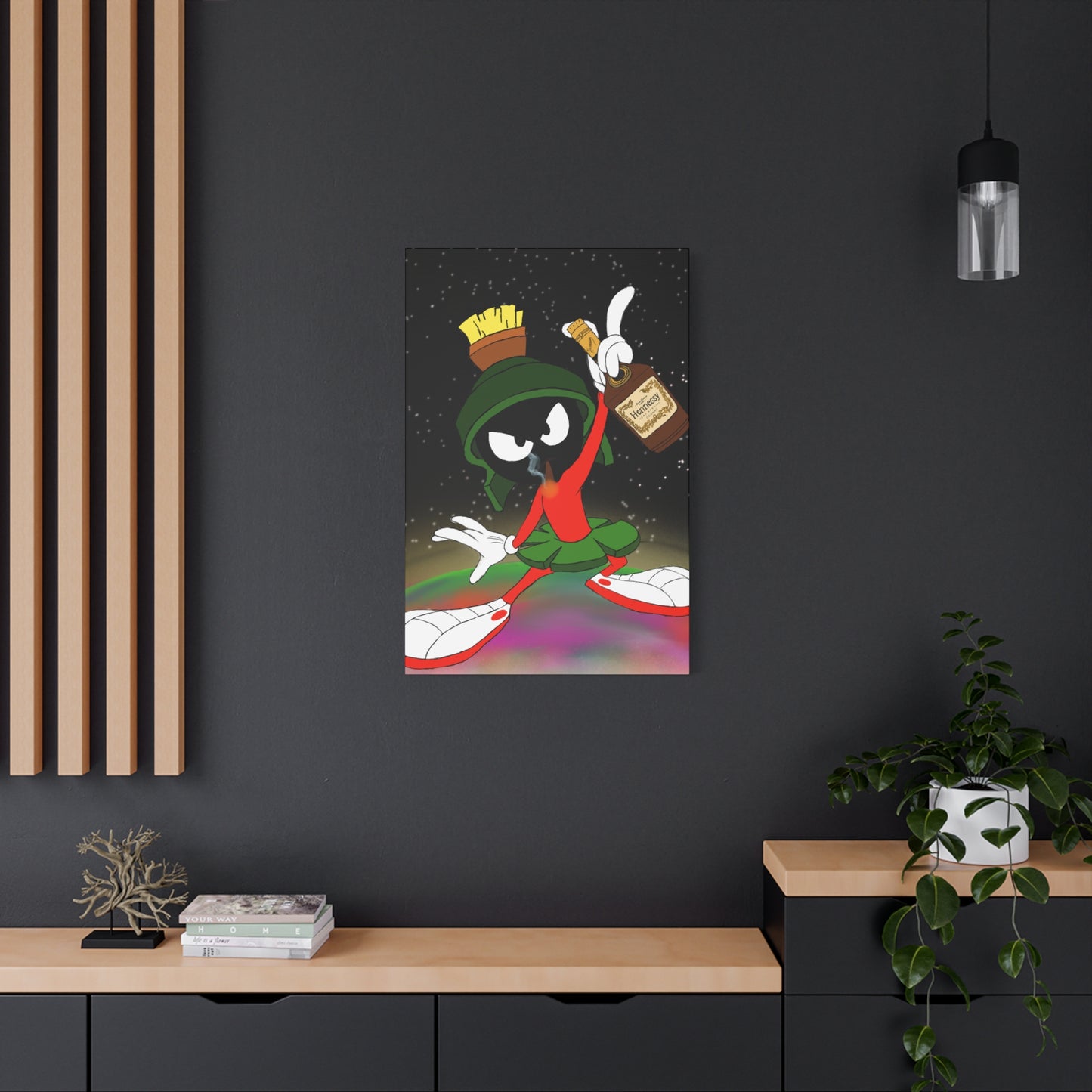 Lost in $pace Canvas Print