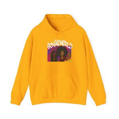 'SICKSADWORLD' Hooded Sweatshirt