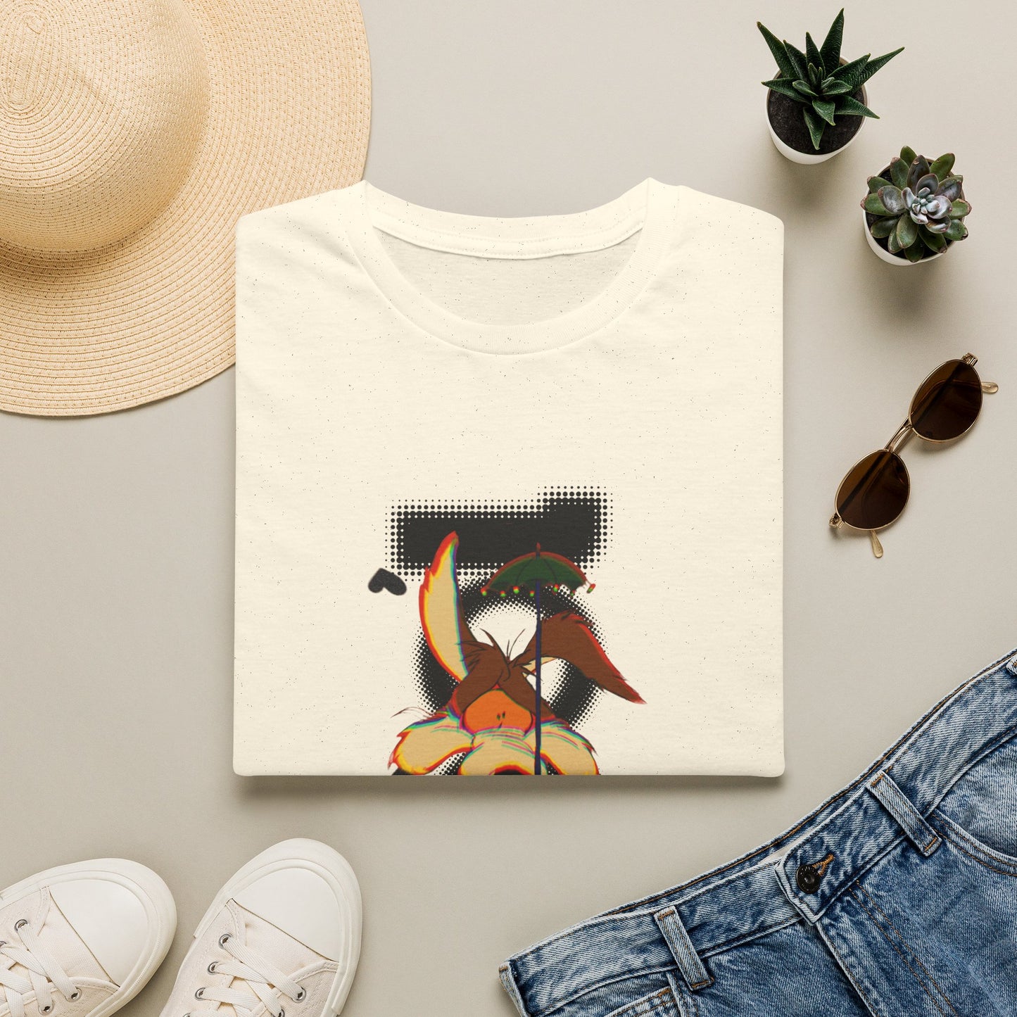 Fool in Love Retro Coyote Inspired Graphic Tee