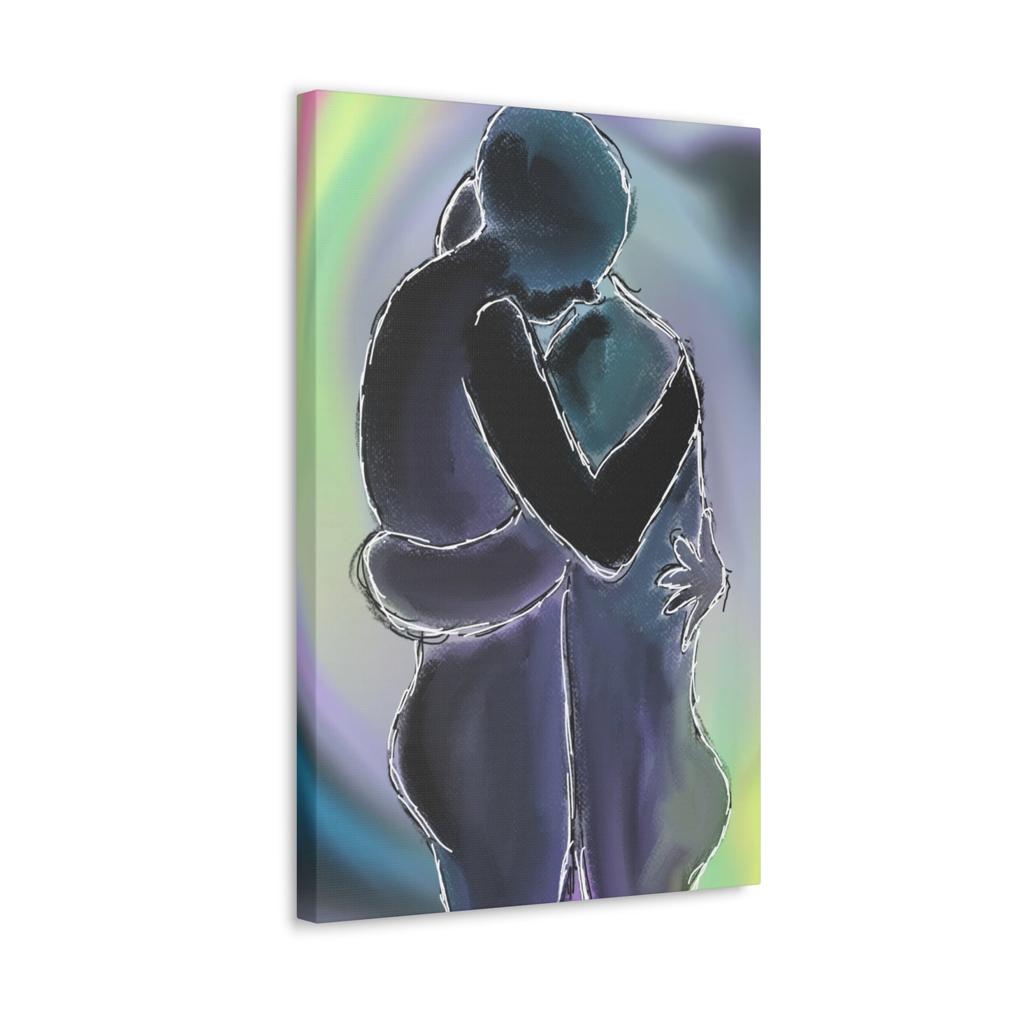 'Untitled Embrace' Canvas