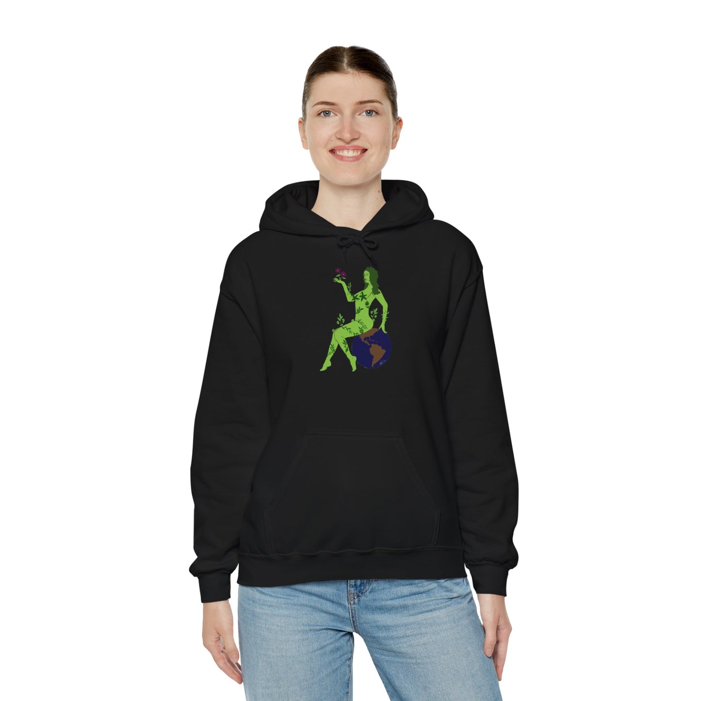 'Rooted in Nature" Hooded Sweatshirt