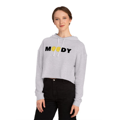 Moody Gyal Cropped Hooded Sweatshirt