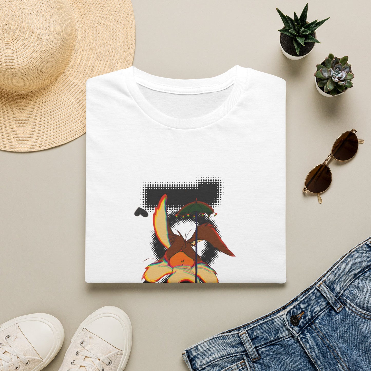 Fool in Love Retro Coyote Inspired Graphic Tee
