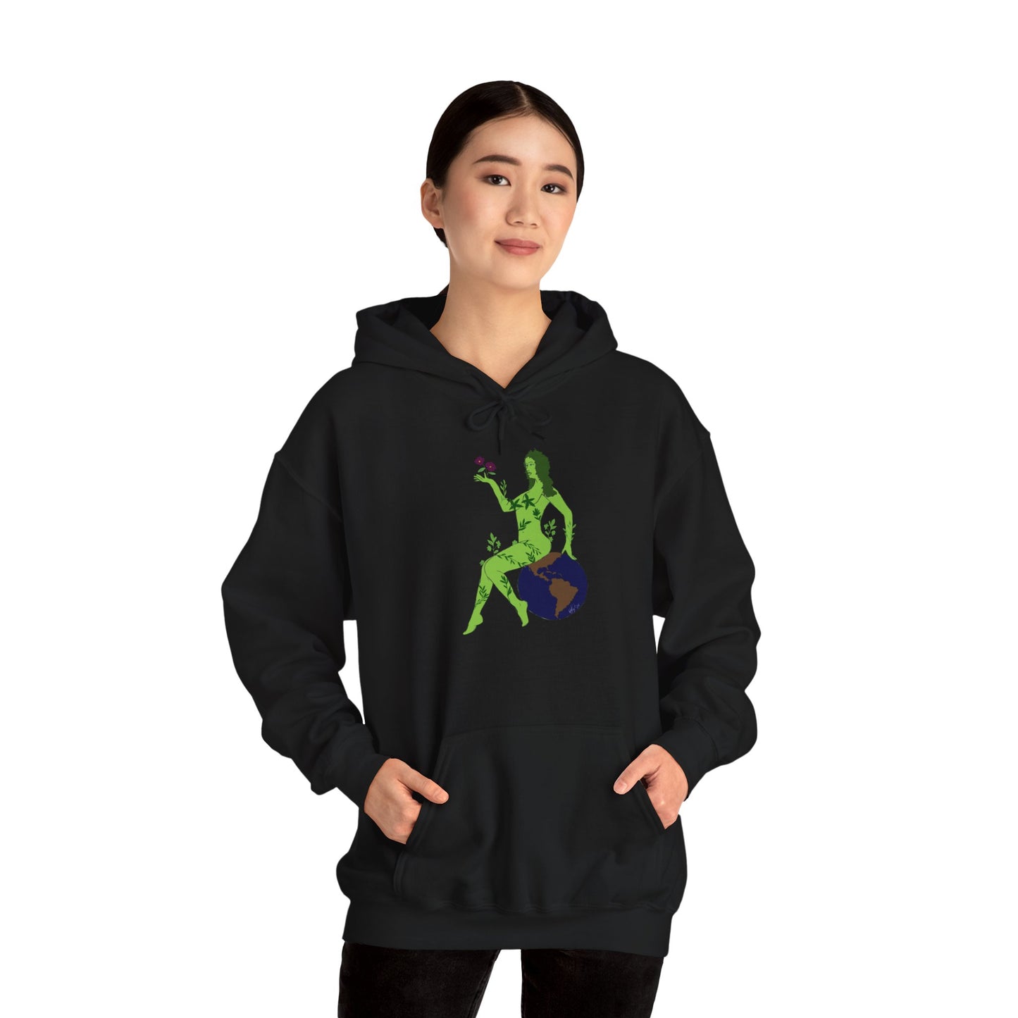 'Rooted in Nature" Hooded Sweatshirt