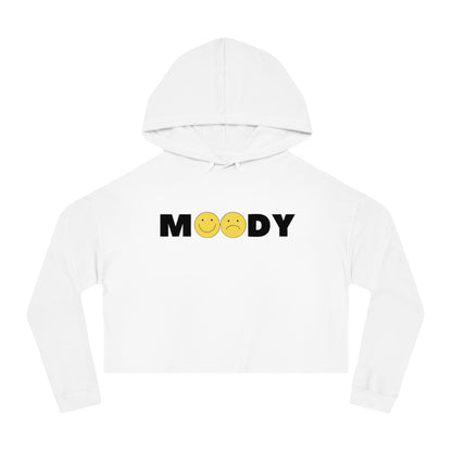 Moody Gyal Cropped Hooded Sweatshirt