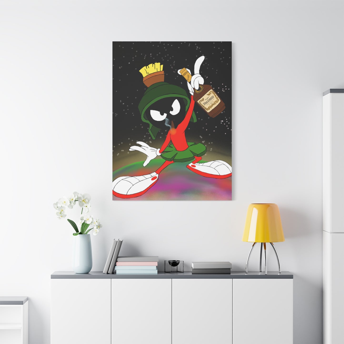 Lost in $pace Canvas Print