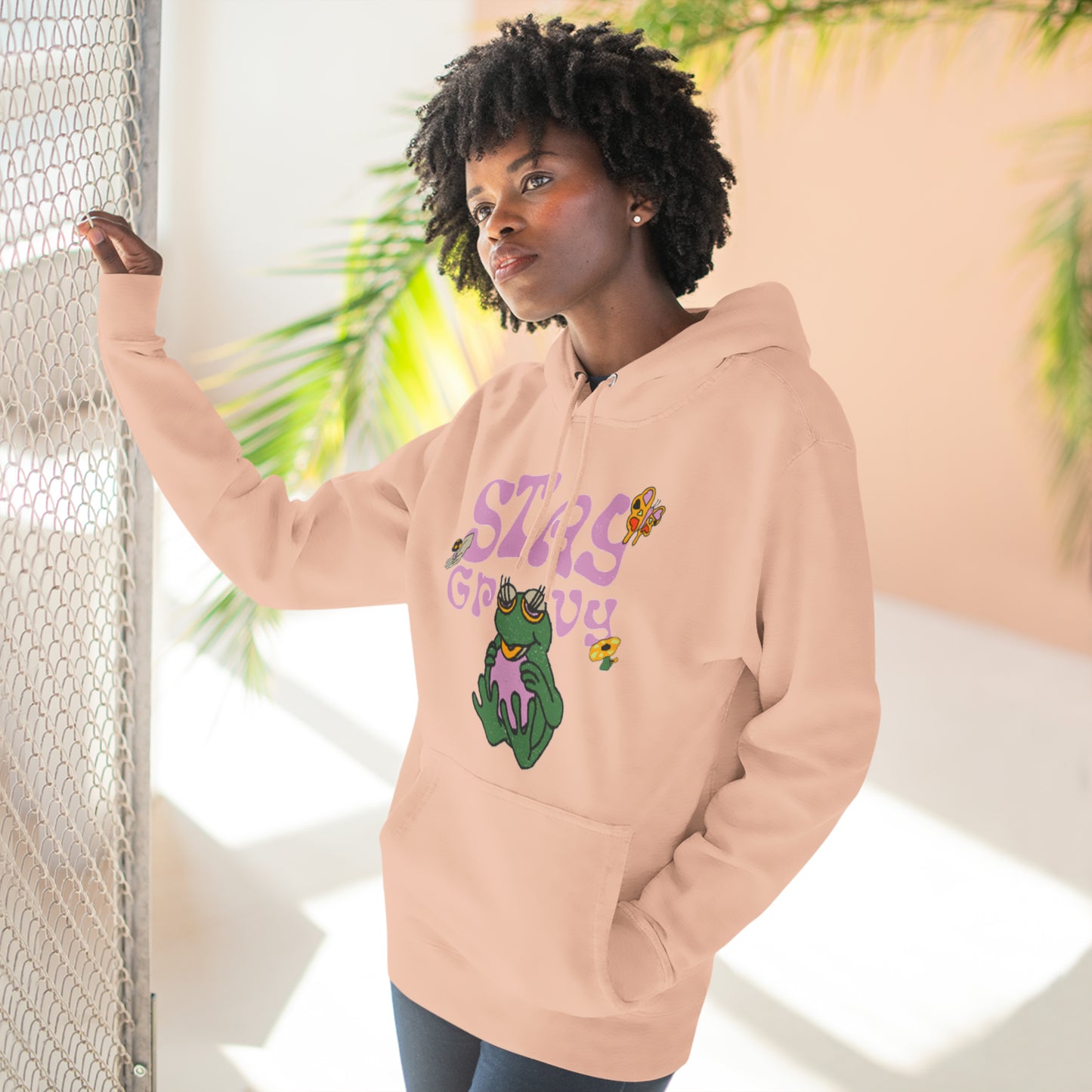 Stay groovy Pullover Hoodie