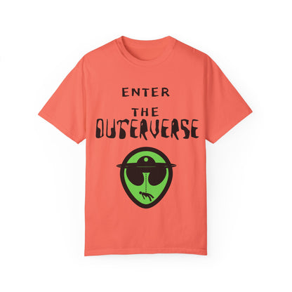 ENTER THE OUTERVERSE Garment-Dyed T-shirt