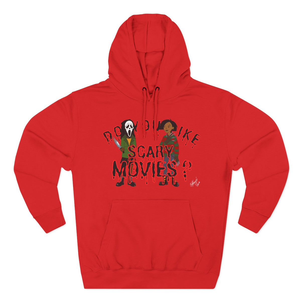 Daria Inspired Horror Movie Icons Hoodie | Okoye’s Artistry