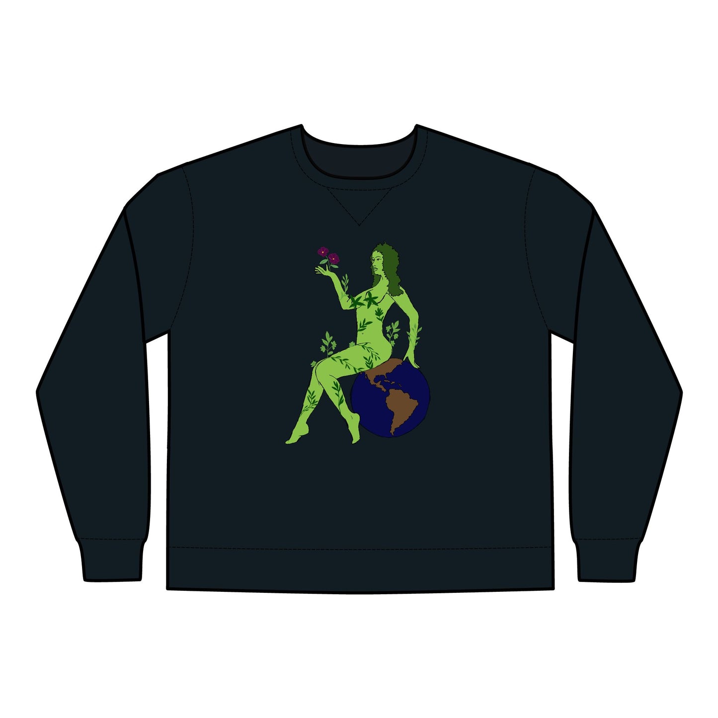 'Rooted in Nature' Crew Neck Sweatshirt