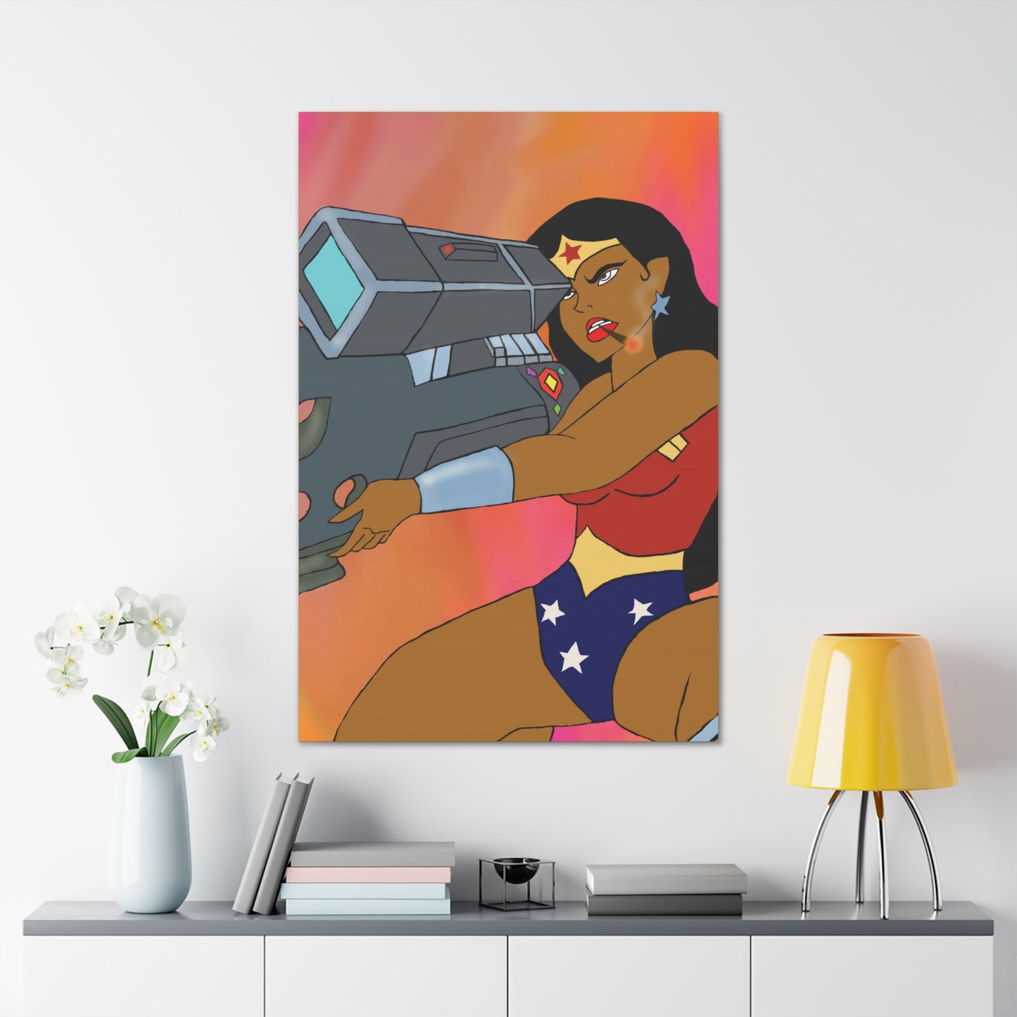 'Dirtyy Diana' canvas