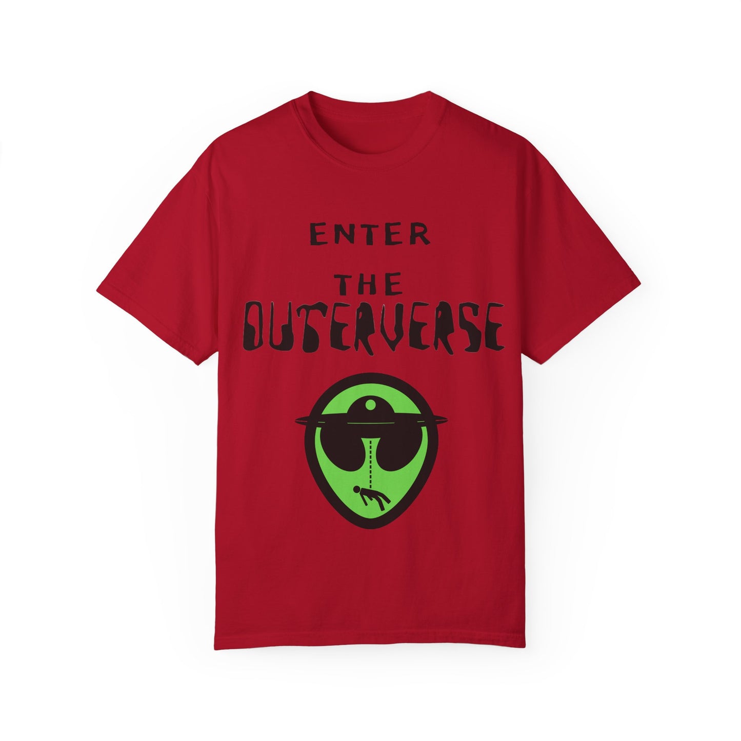 ENTER THE OUTERVERSE Garment-Dyed T-shirt