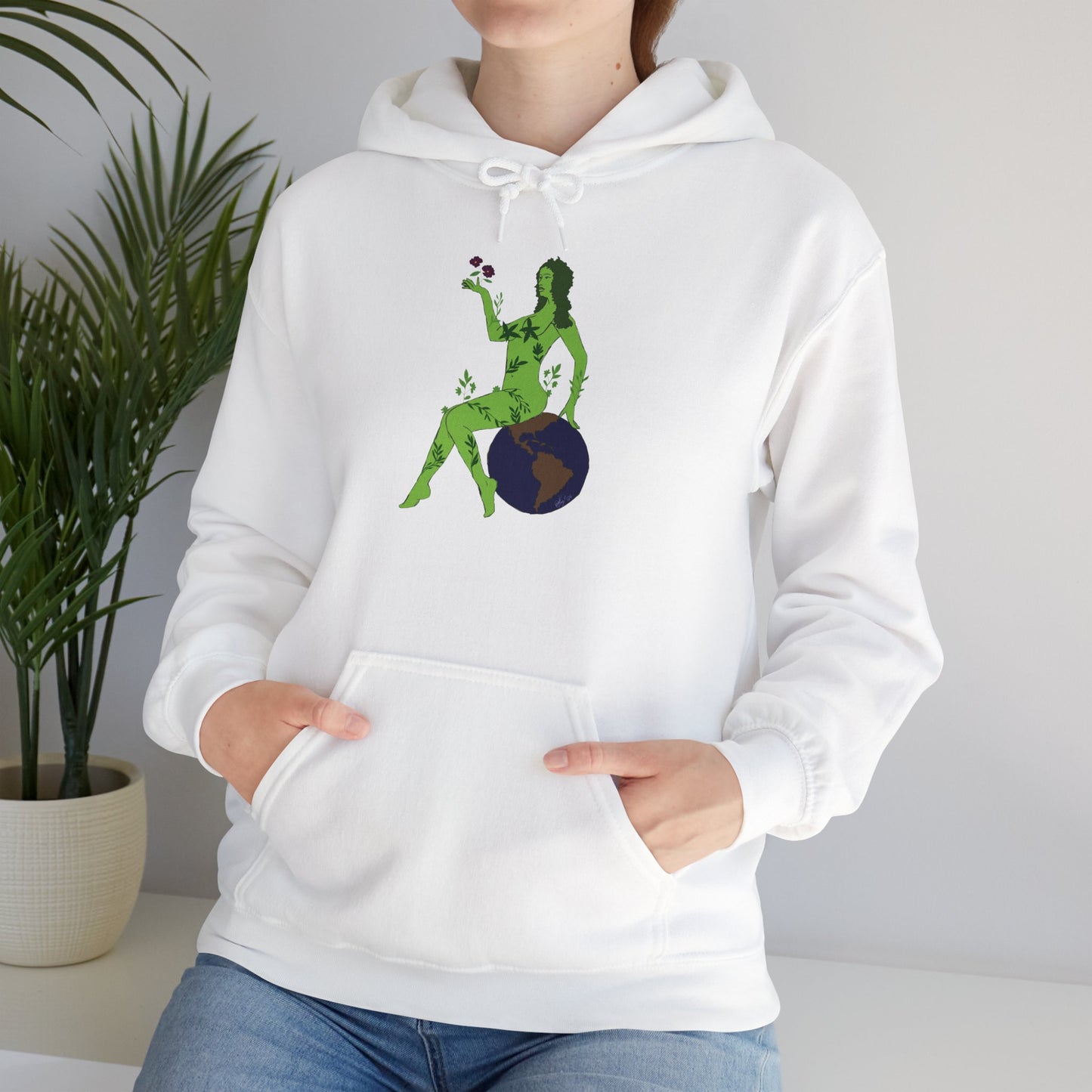 'Rooted in Nature" Hooded Sweatshirt