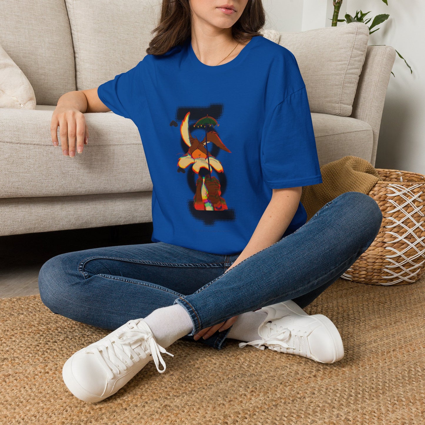 Fool in Love Retro Coyote Inspired Graphic Tee