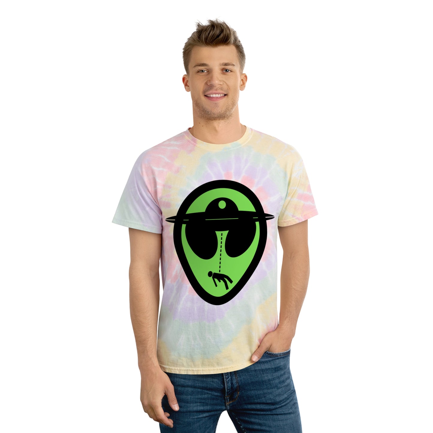 'Outerverse' Tie-Dye Tee