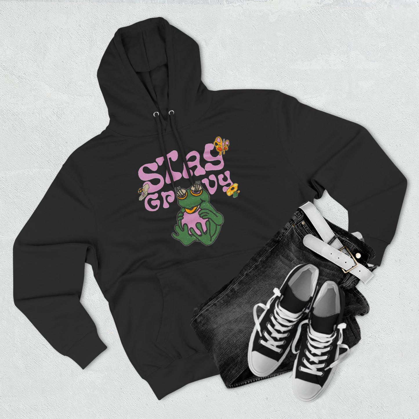 Stay groovy Pullover Hoodie