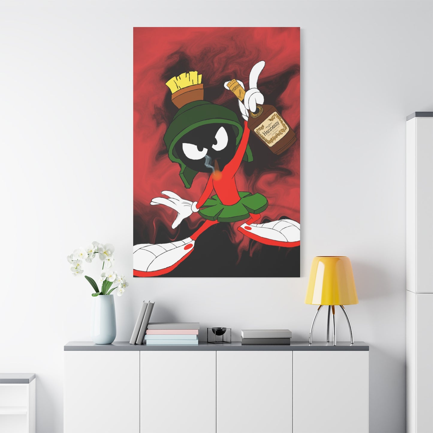 Lost in $pace Canvas Print