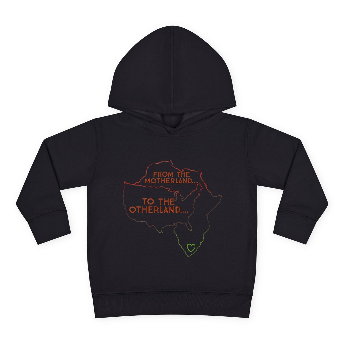 Diasporic Love Collection Toddler Pullover Fleece Hoodie