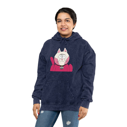 Benny and The Cats Unisex Mineral Wash Hoodie