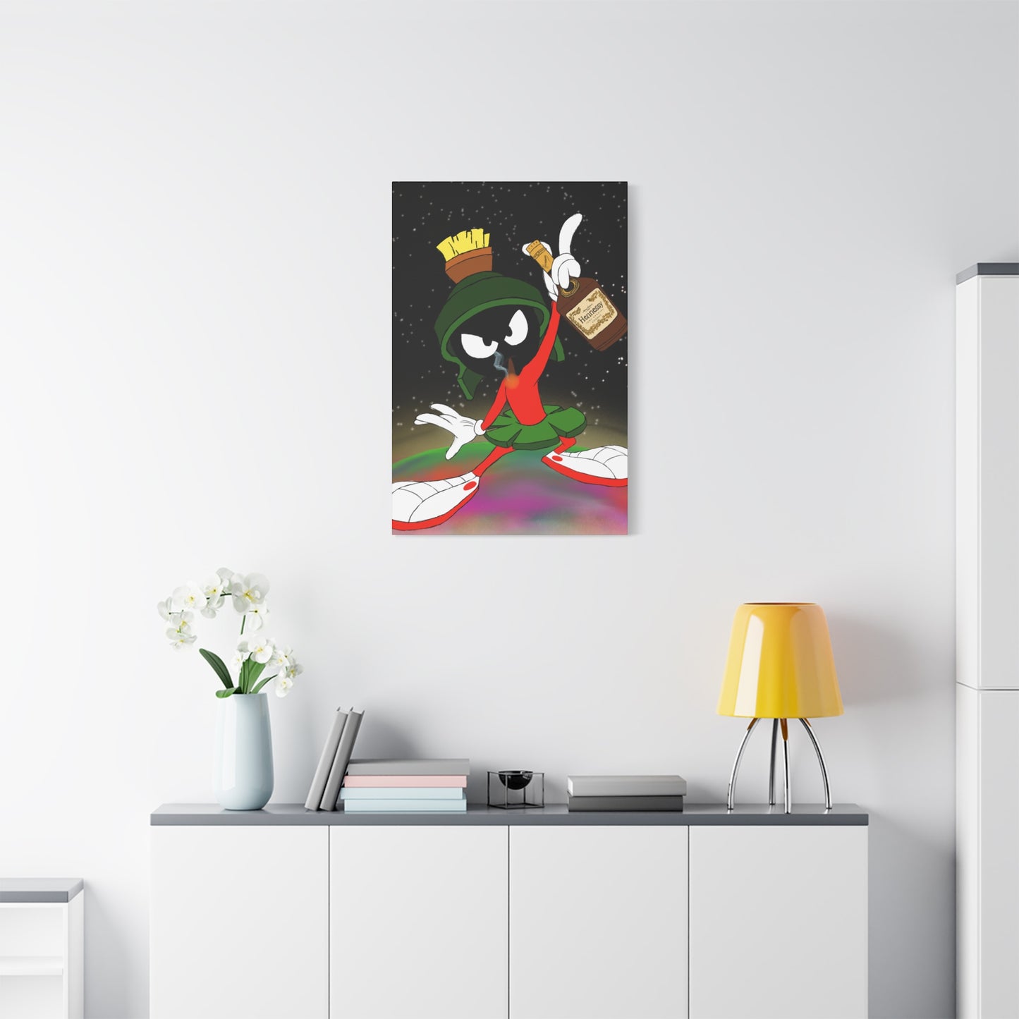 Lost in $pace Canvas Print