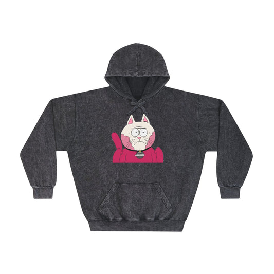 Benny and The Cats Unisex Mineral Wash Hoodie