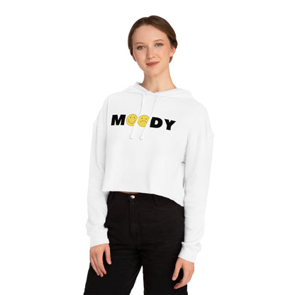 Moody Gyal Cropped Hooded Sweatshirt