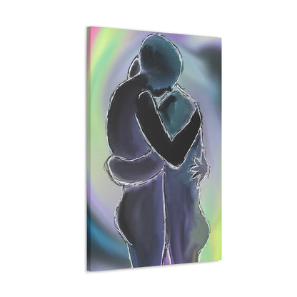 'Untitled Embrace' Canvas