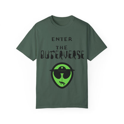 ENTER THE OUTERVERSE Garment-Dyed T-shirt