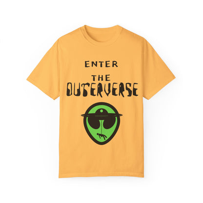 ENTER THE OUTERVERSE Garment-Dyed T-shirt