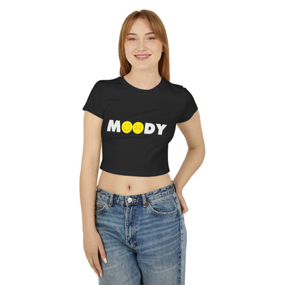 Moody Baby Cropped T shirt