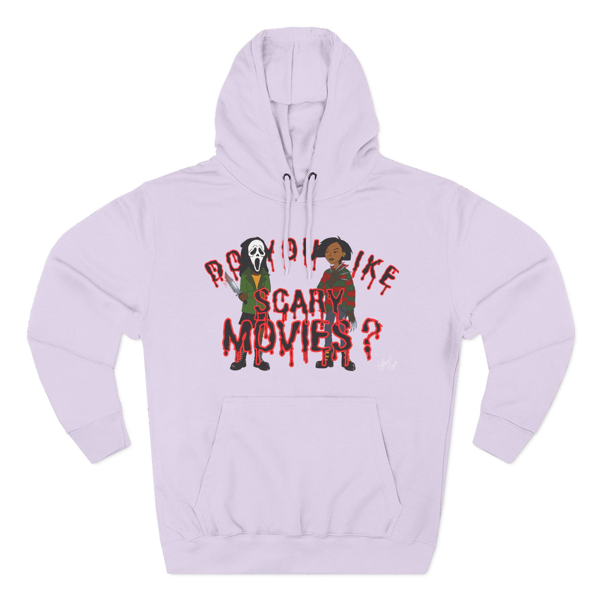 Daria Inspired Horror Movie Icons Hoodie | Okoye’s Artistry