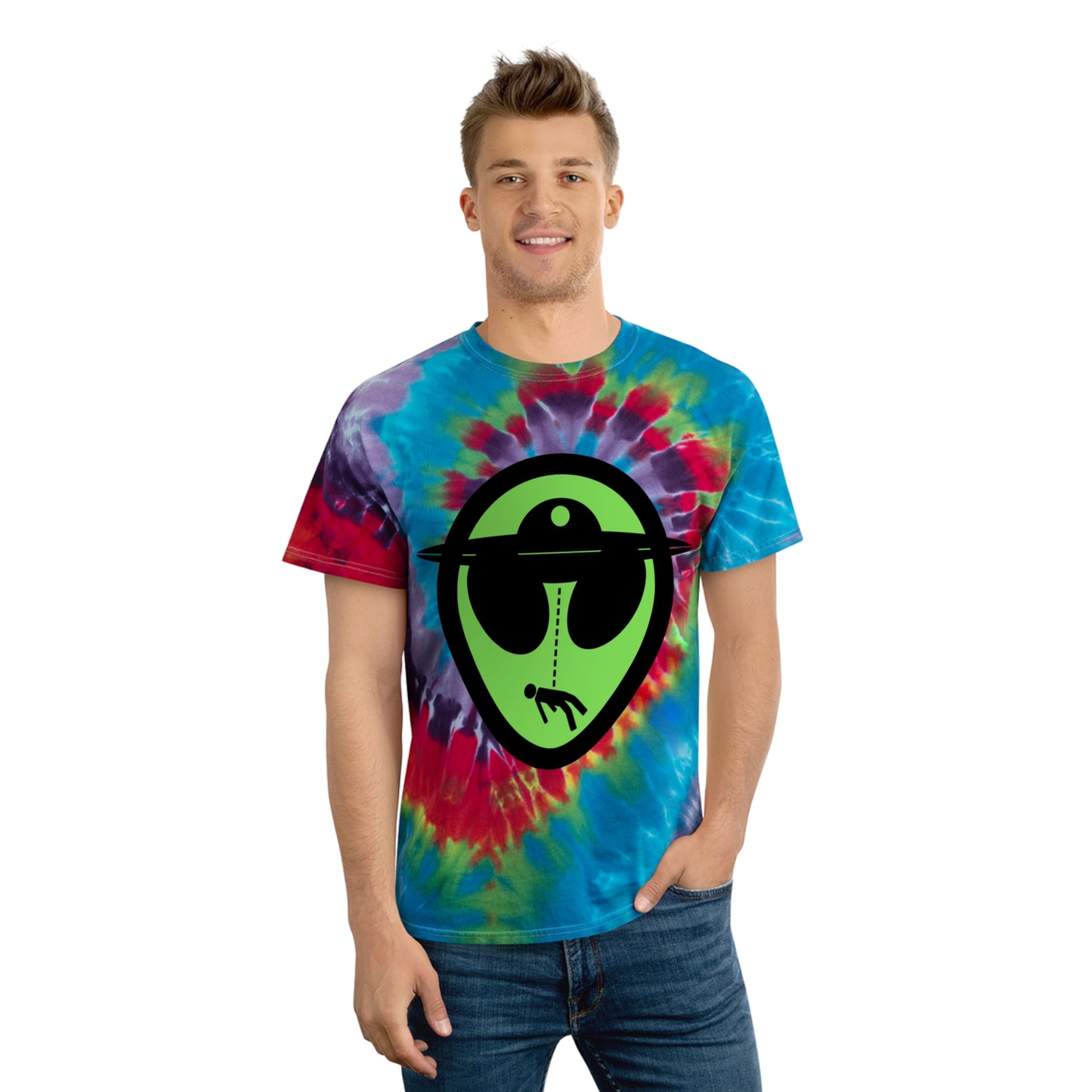 'Outerverse' Tie-Dye Tee