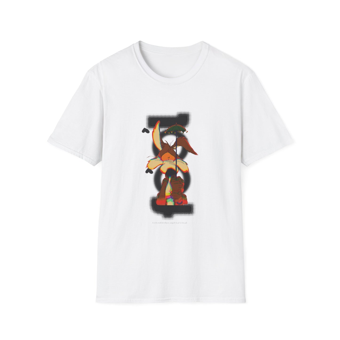 Fool in Love Retro Coyote Inspired Graphic Tee