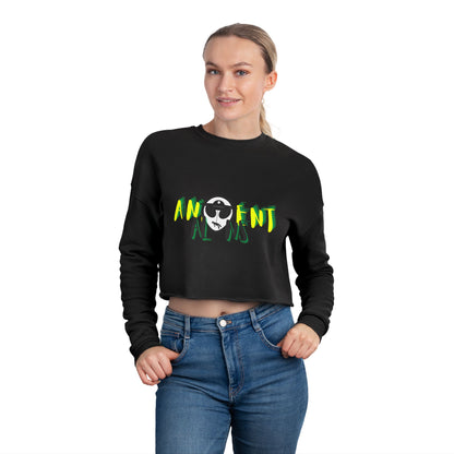 'OUTERVERSE' Women's Cropped Sweatshirt