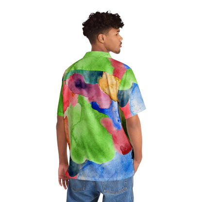 Watercolor Hawaiian Shirt (AOP)