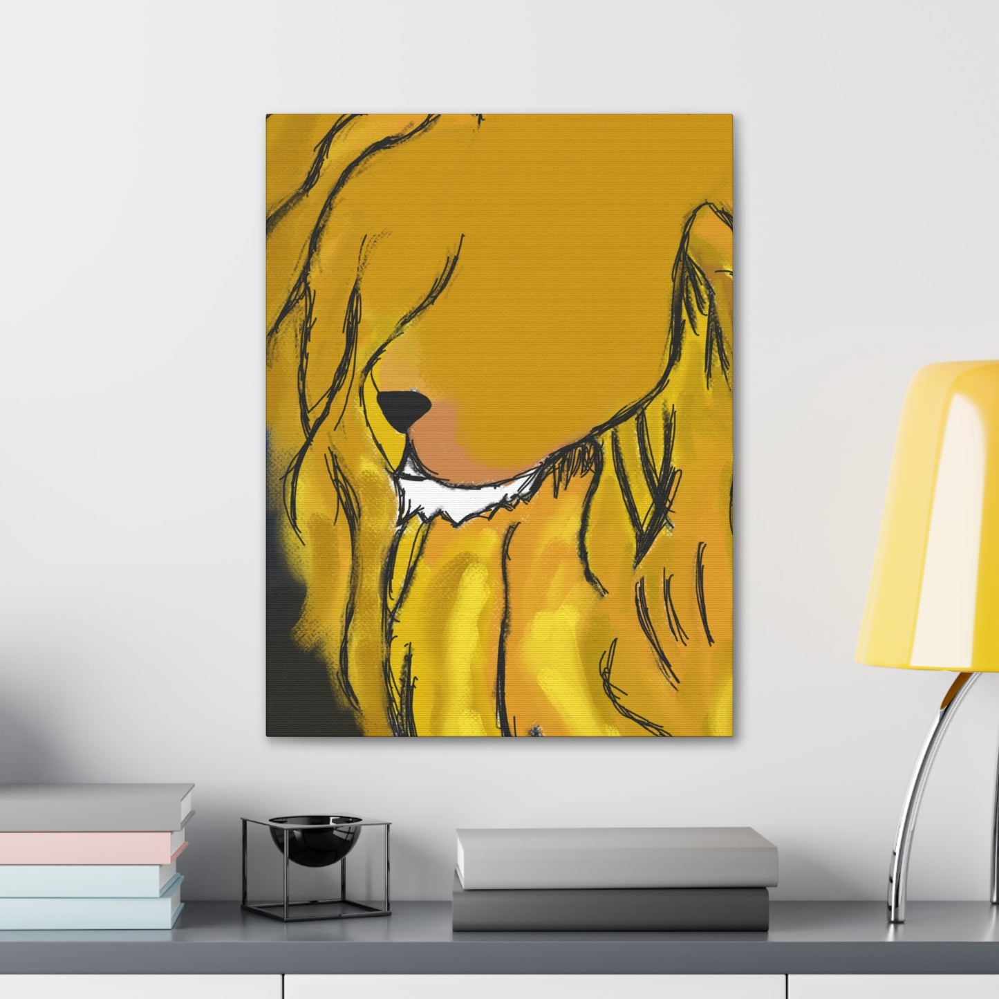 'What's a King Without a Crown?' Canvas