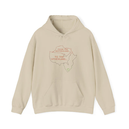 'Motherland to the Otherland' Hooded Sweatshirt