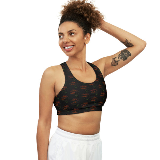 Diasporic Love Collection Seamless Sports Bra