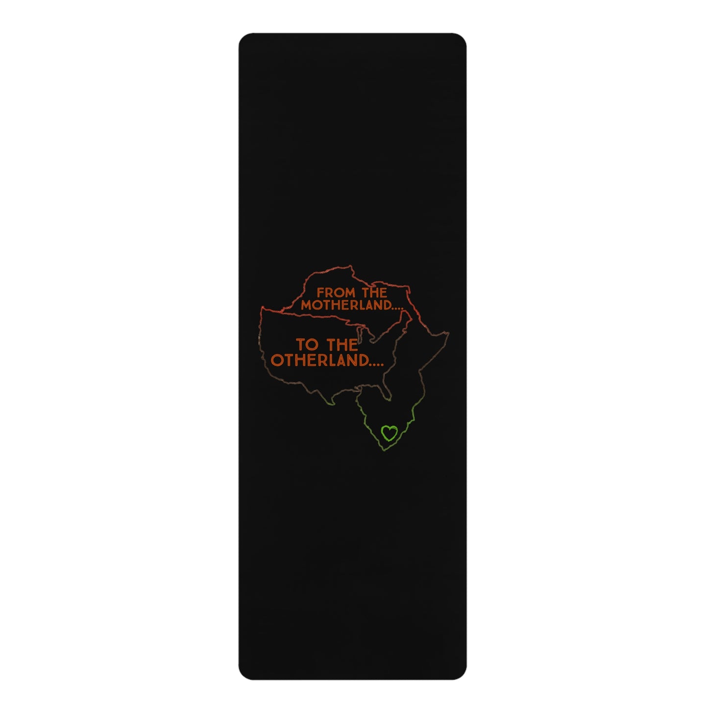 Diasporic Love Collection Rubber Yoga Mat